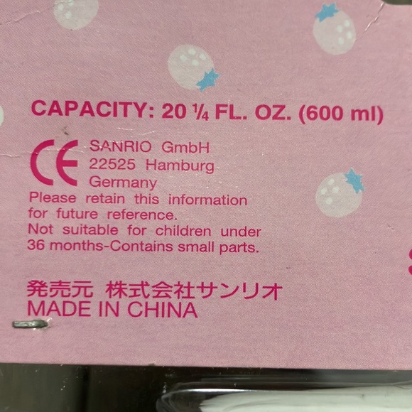 NWT Y2K Vintage 2000 Hello Kitty Pump Bottle - Picture 4 of 5